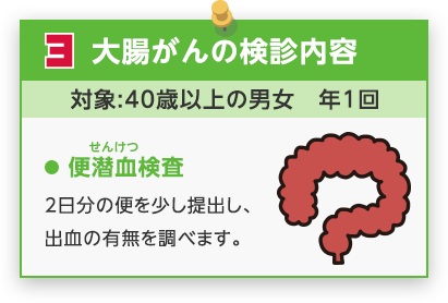大腸がんの検診